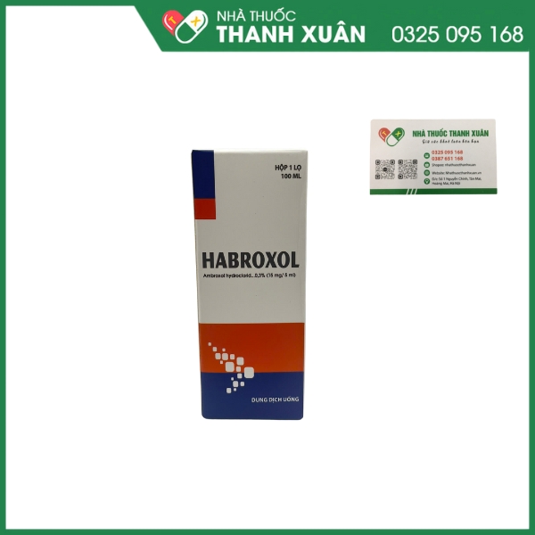 Habroxol long đờm, tiêu nhầy